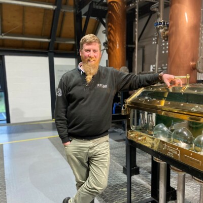 Stewart bowman lochranza distillery manager nov 2021 listing rebrand