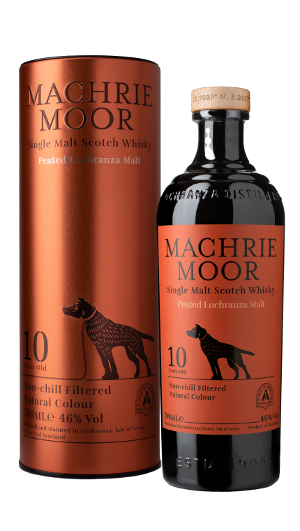Machrie moor 10yo tube bottle front hi res png 5000x5000 300dpi product detail rebrand