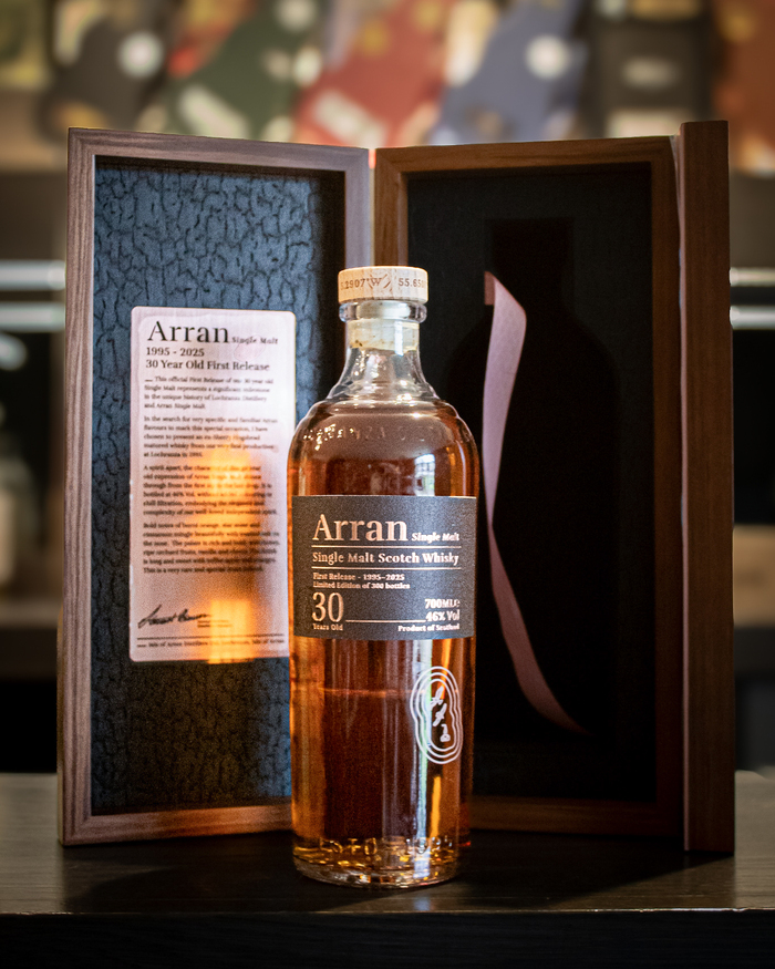 30YO First Release on bar